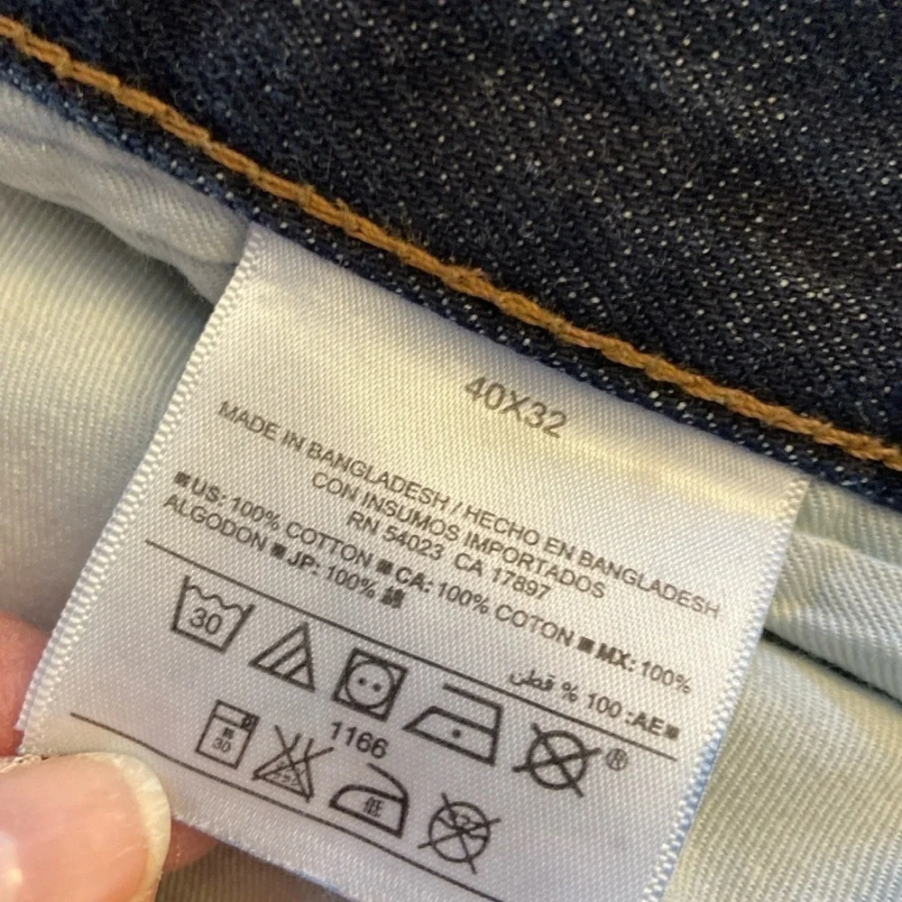 Men’s Old Navy Slim Jeans- Size 40x32 - Picture 5 of 5